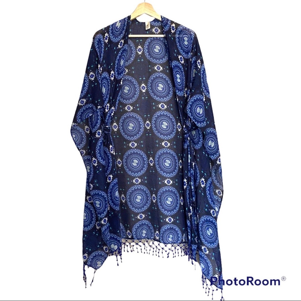 Aztec Print Boho Shawl